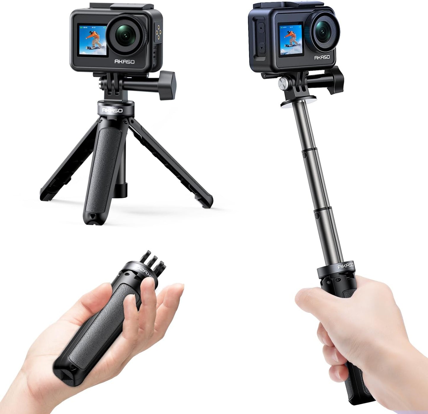 AKASO 22cm Selfie Stick Tripod