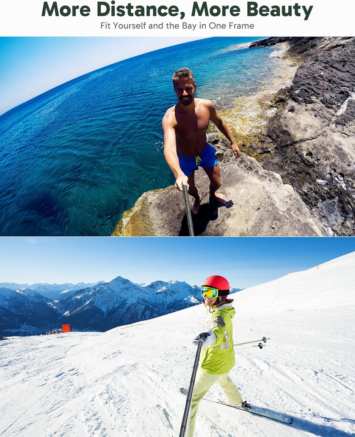 AKASO 160cm Selfie Stick Tripod