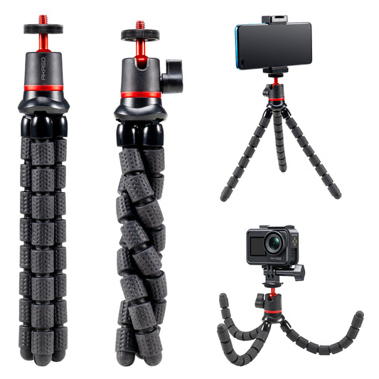 AKASO Flexible Tripod Action Camera Accessories Kit