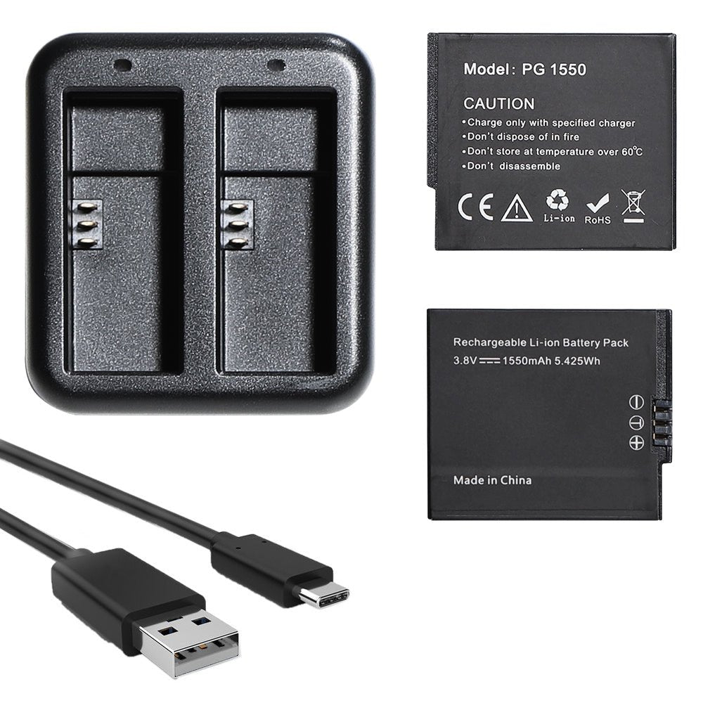Action Camera Battery - Shop - AKASO
