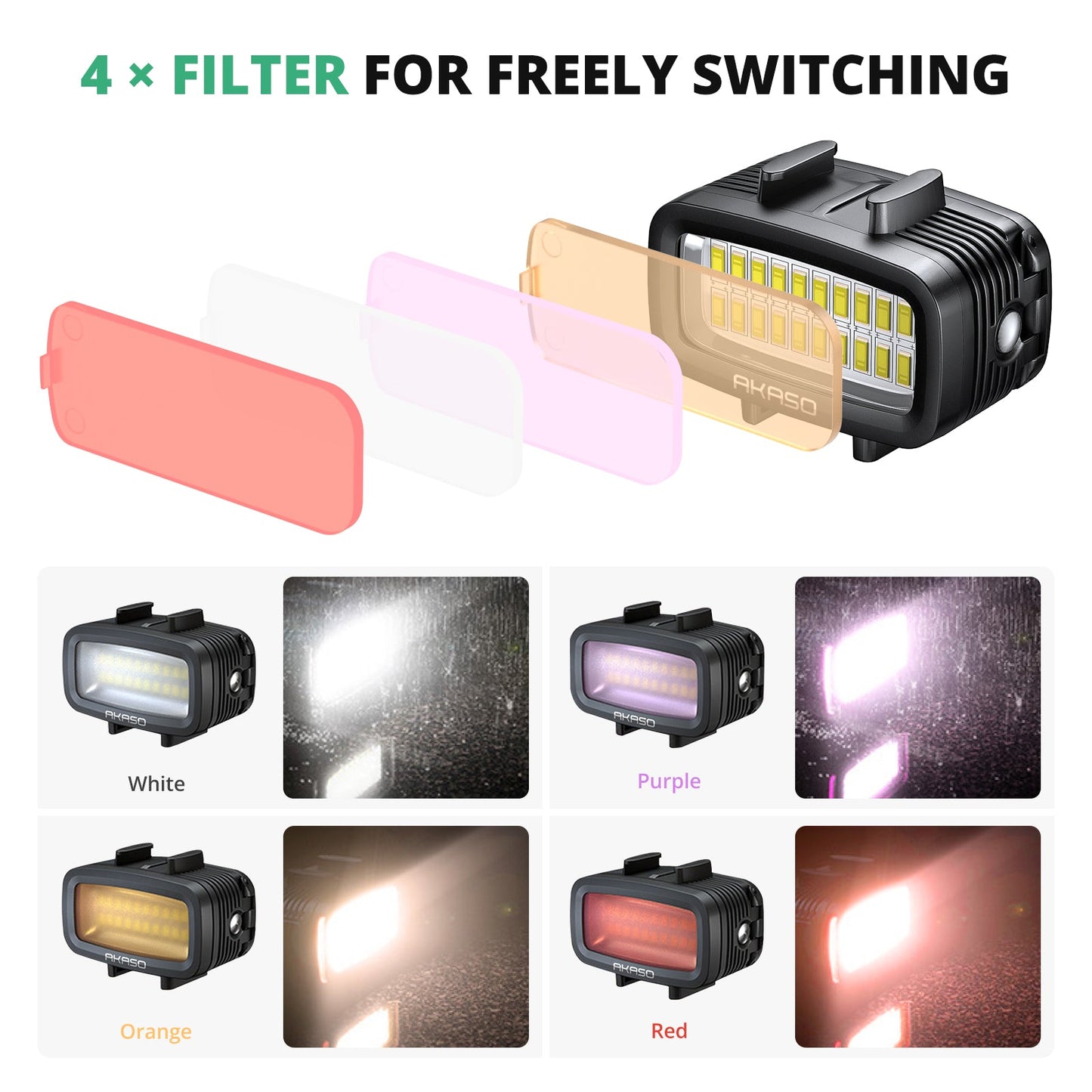 AKASO Diving Light - Shop - AKASO