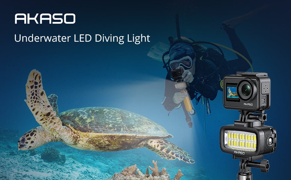 AKASO Diving Light - Shop - AKASO