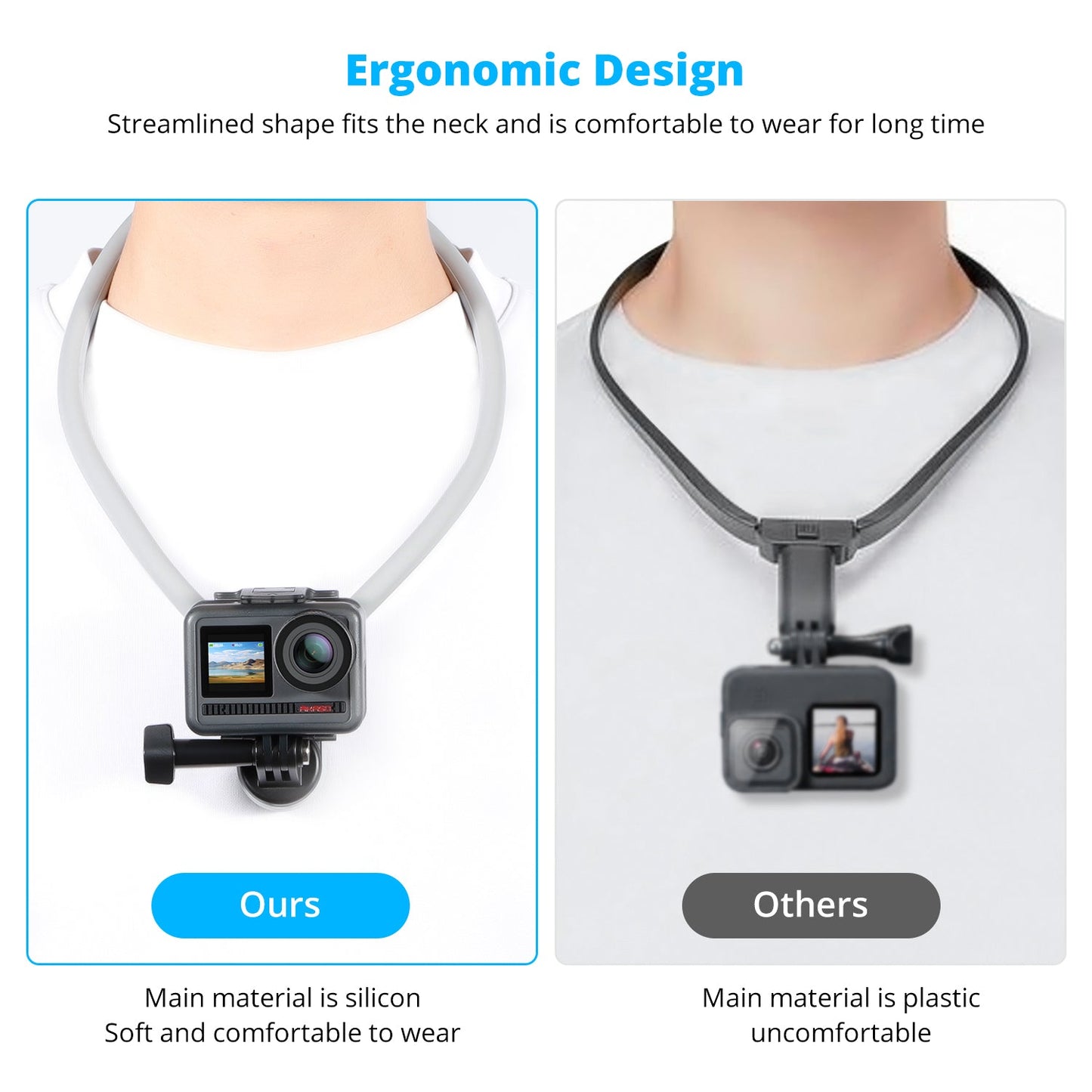 AKASO Magnetic Neck Mount Holder - Shop - AKASO