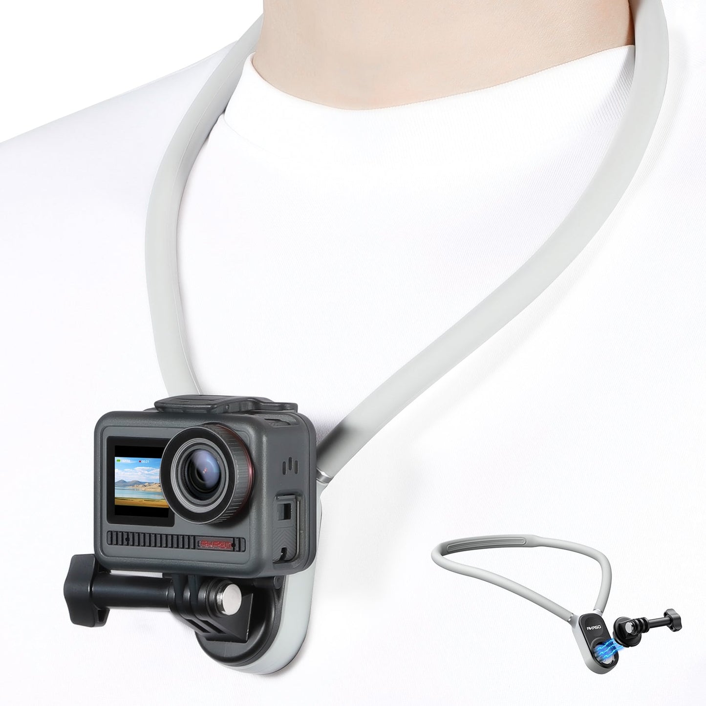 AKASO Magnetic Neck Mount Holder - Shop - AKASO