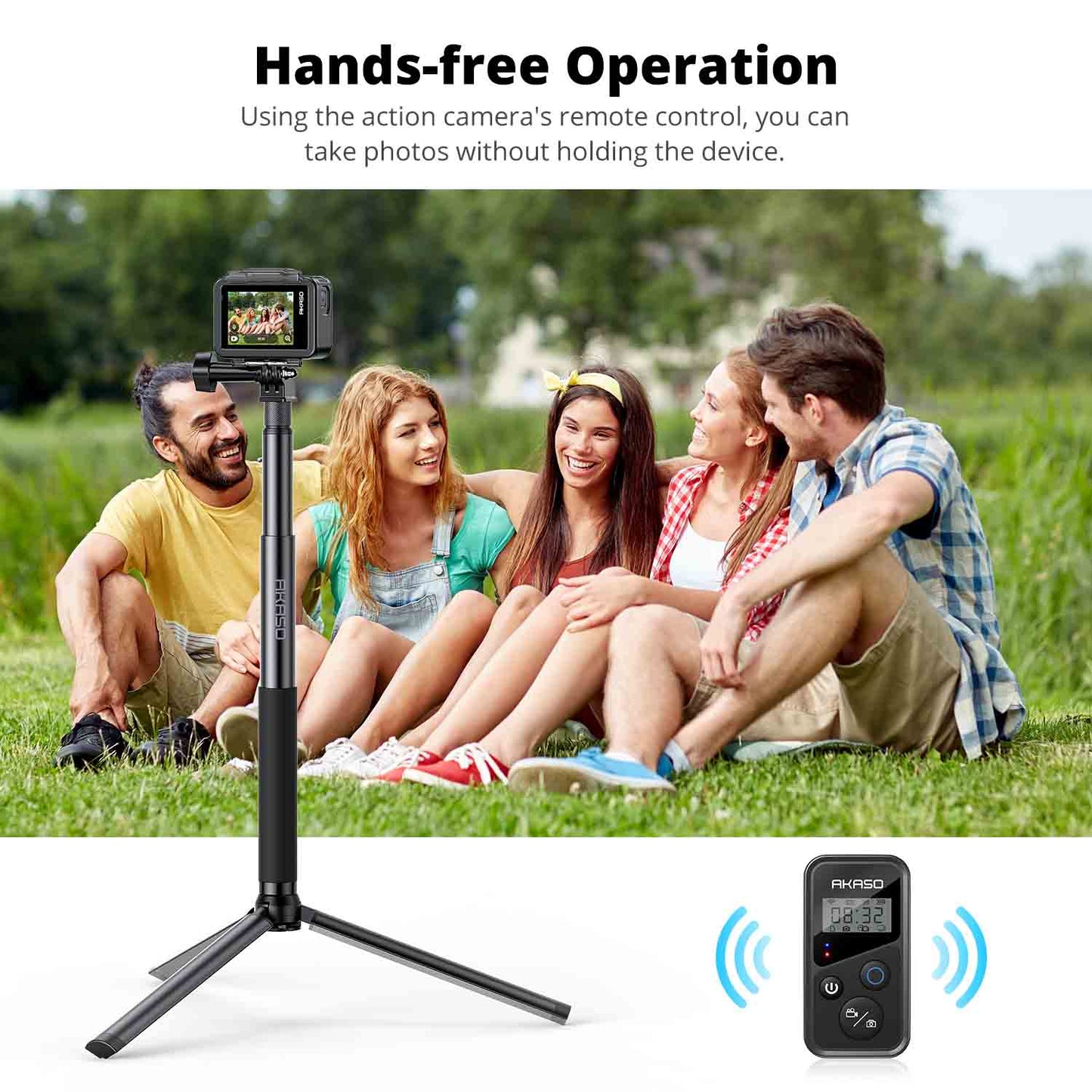 Selfie Stick Tripod - Shop - AKASO