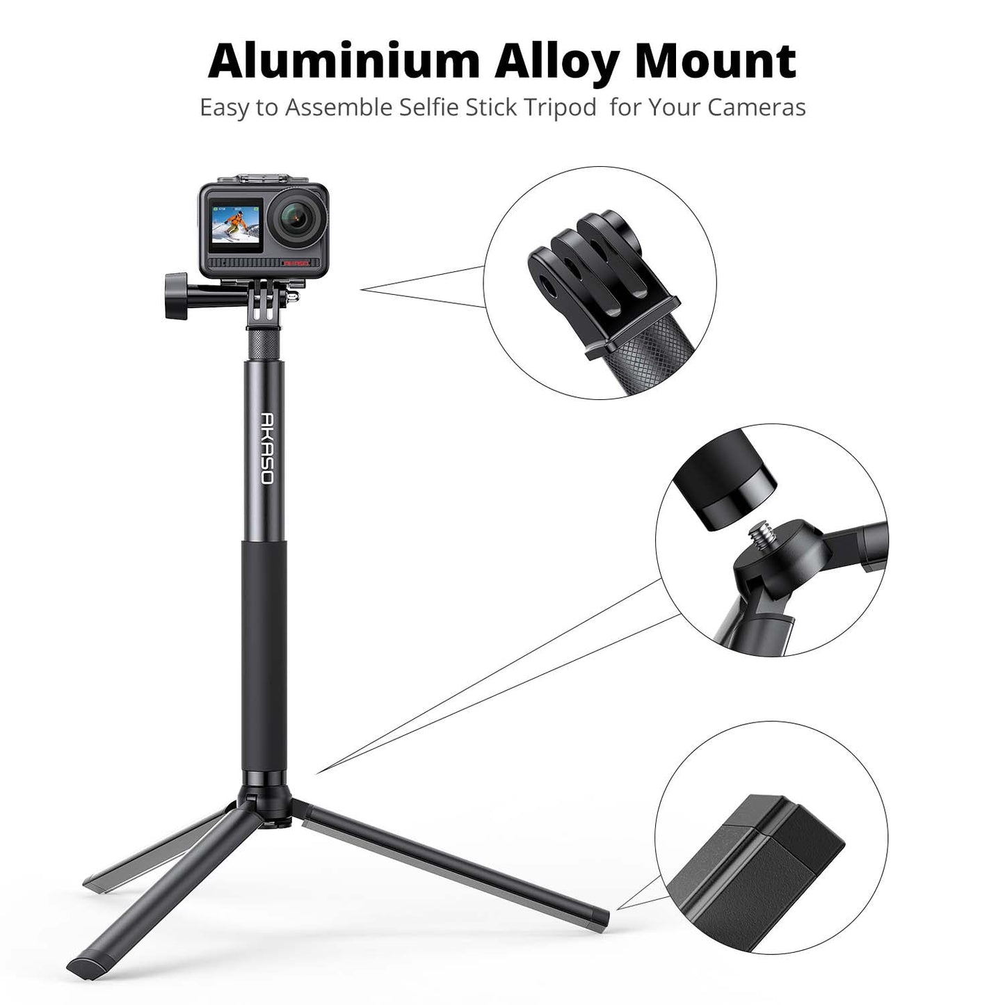Selfie Stick Tripod - Shop - AKASO