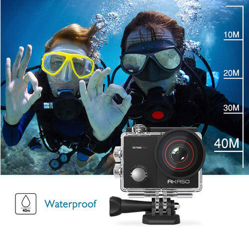 【特価商品】AKASO EK7000 Pro 4K アクションカメラ + 64G Amazon | AKASO アクションカメラ 64GBメモリーカード付き