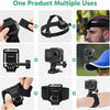 2-in-1 Quick Release Adjustable Head Strap Mount