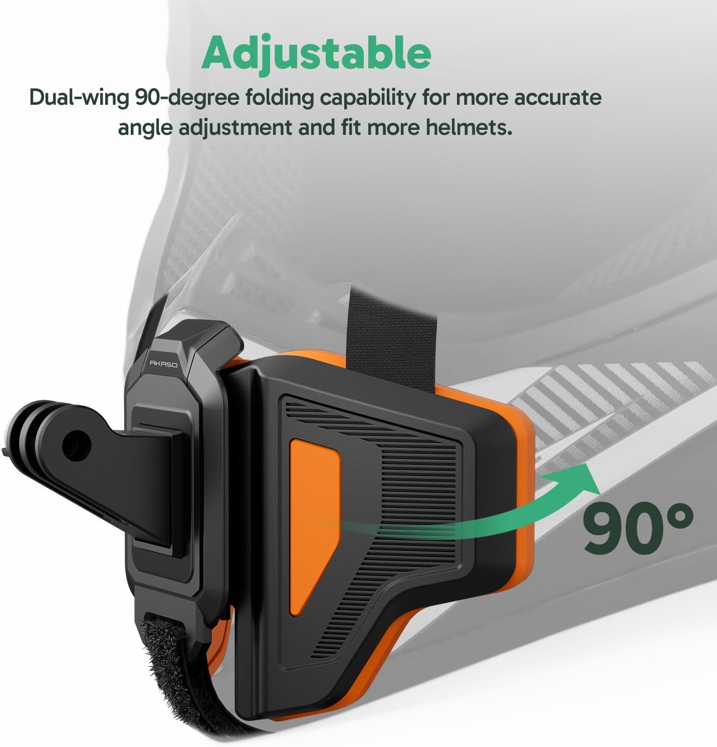 AKASO Motorcycle Helmet Chin Strap Mount