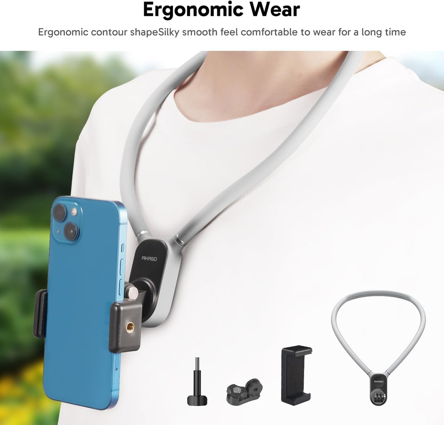 AKASO マグネット式マウントホルダーセット