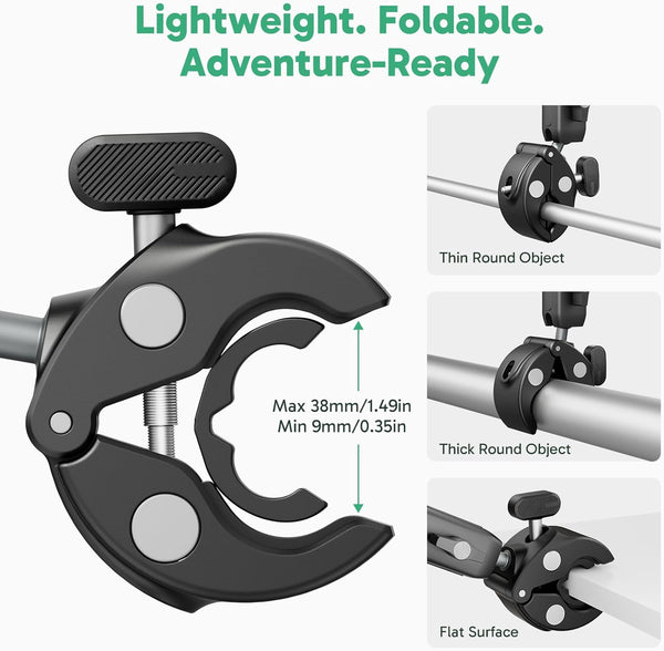 AKASO Action Camera Handlebar Clamp Mount