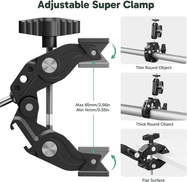 AKASO Camera Super Clamp Mount