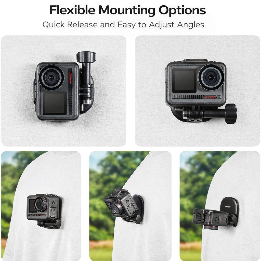 AKASO 首掛けカメラスタンド