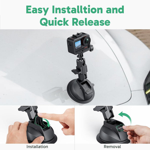 Suction Cup Car Mount