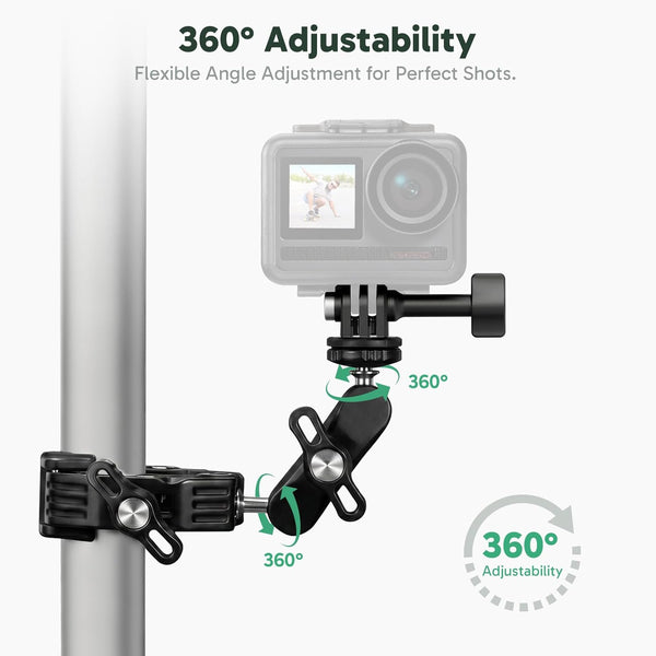 AKASO Camera Super Clamp Mount