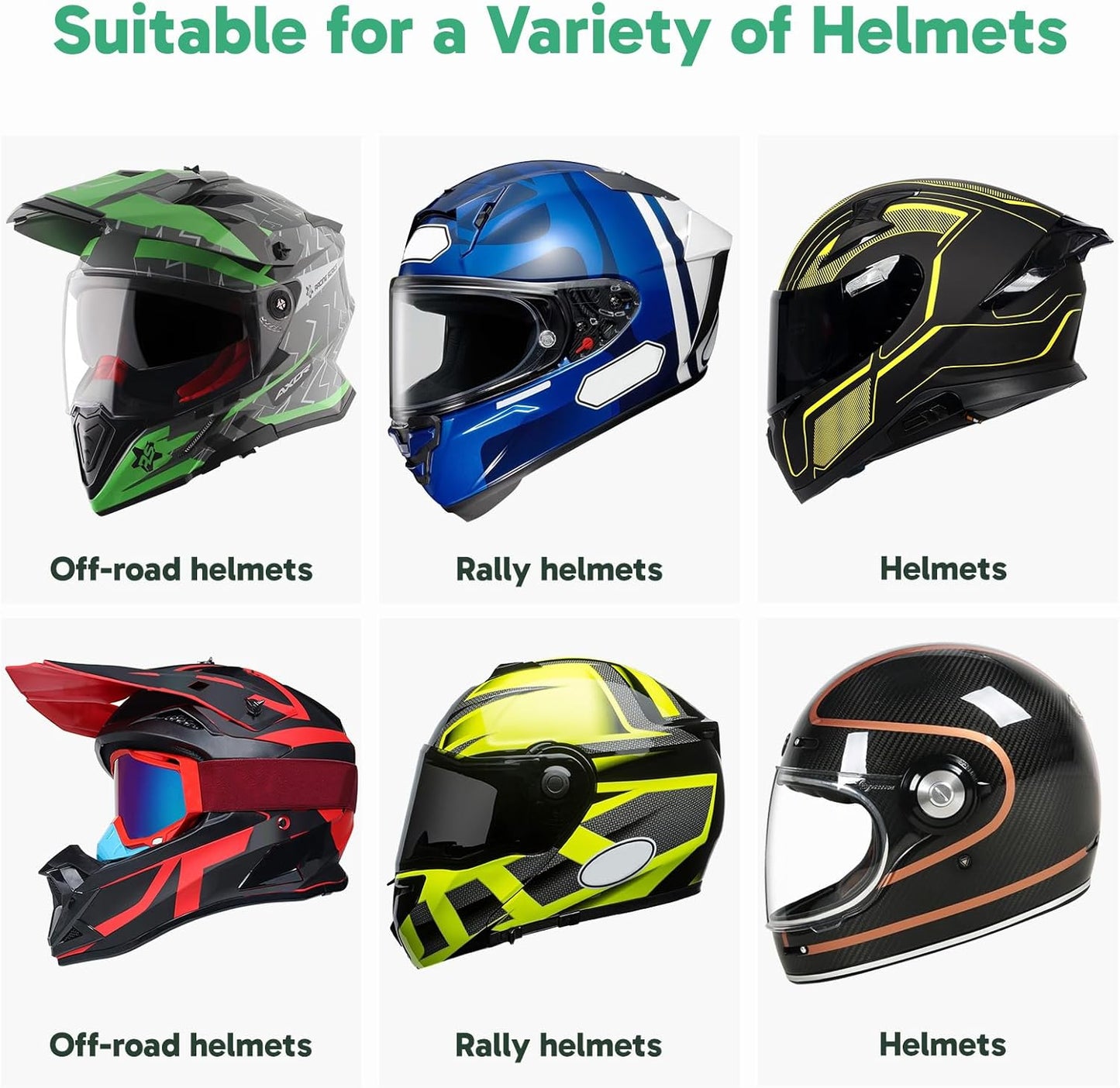 AKASO Motorcycle Helmet Chin Strap Mount