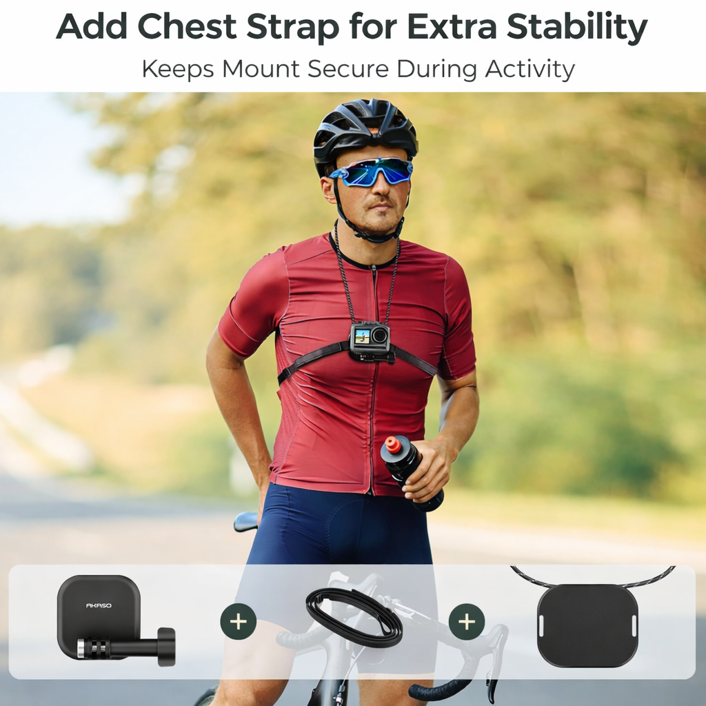 AKASO 首掛けカメラスタンド