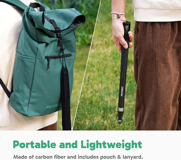 AKASO 118"/3m Invisible Selfie Stick