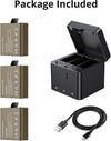 3-Channel Charger  with 3 x Battery