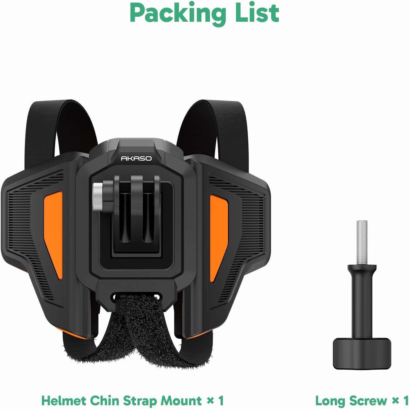 AKASO Motorcycle Helmet Chin Strap Mount