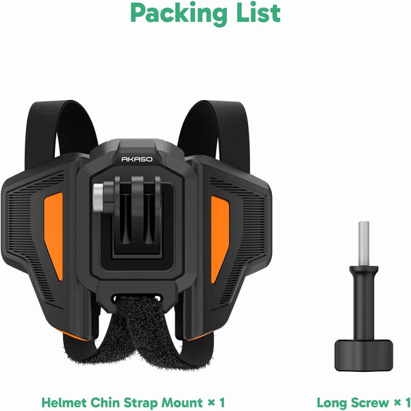 AKASO Motorcycle Helmet Chin Strap Mount