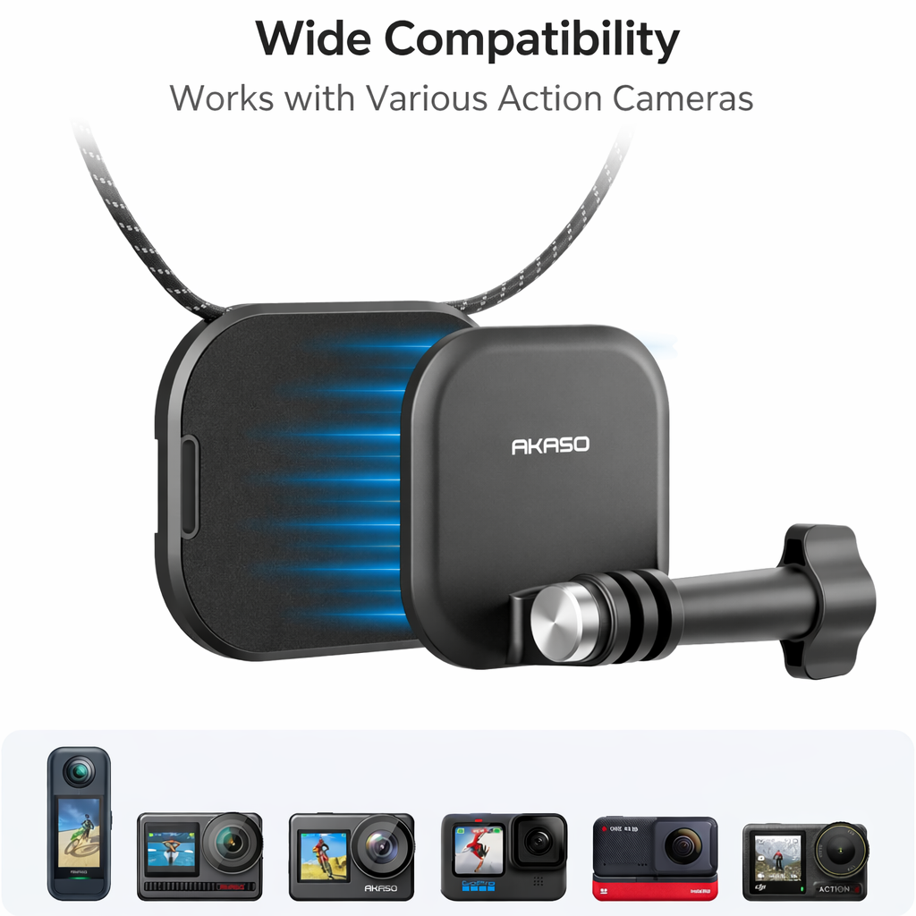 AKASO 首掛けカメラスタンド