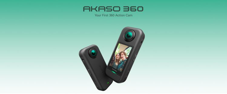 AKASO 360 Camera | 5.7K 360 Action Camera with Creator