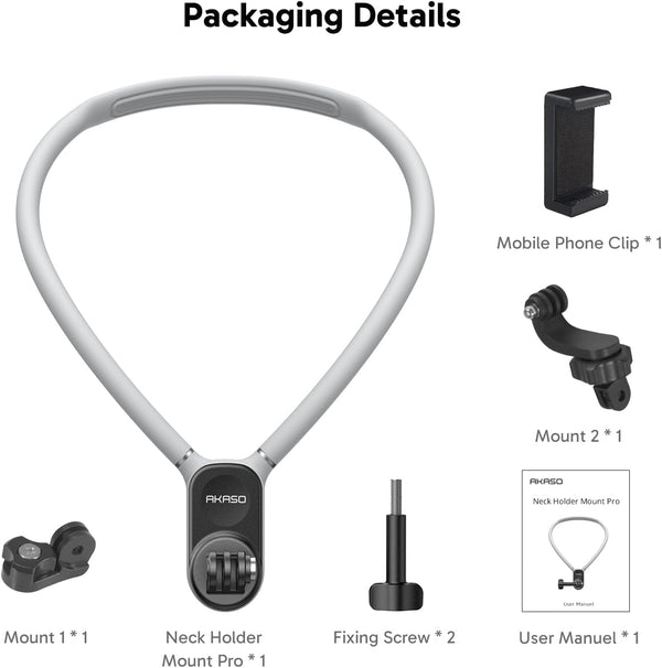 AKASO Magnetic Mount Holder Set
