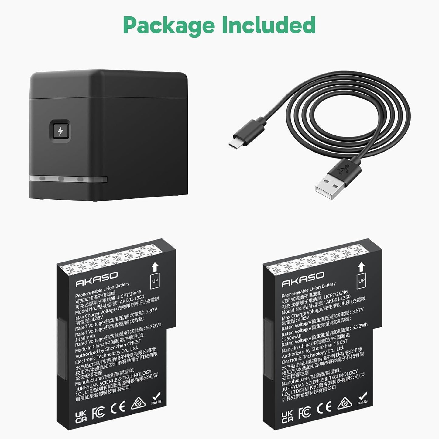 AKASO 360 Cold-Resistant Battery