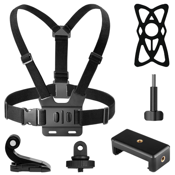 AKASO 6 in 1 Chest Strap