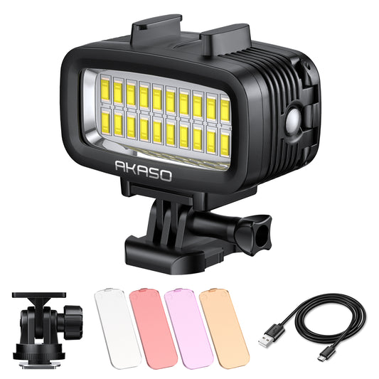 Underwater Action Camera Light | Akaso Diving Light | shop-akaso