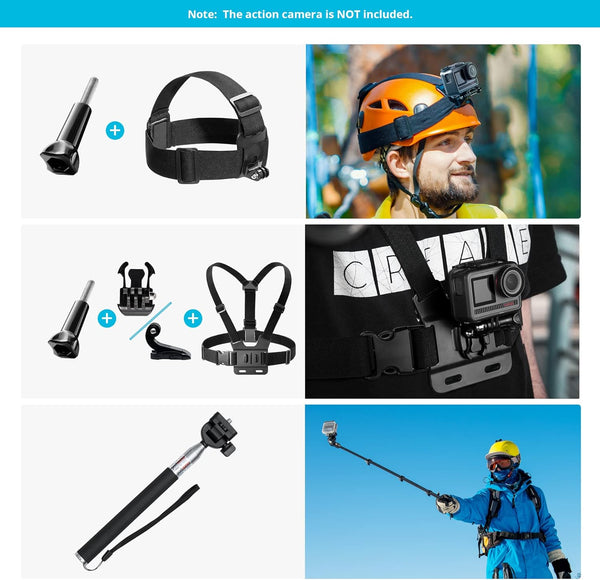 AKASO Action Camera Accessories Kit - Shop - AKASO