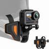 AKASO motorcycle helmet chin strap mount for action cameras compatible
