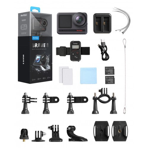 AKASO Boîte de Montage à Cadre Métallique pour Caméra Sport Brave 8 / Brave 8 Lite AKASO Boîte de Montage à Cadre Métallique pour Caméra Sport Brave 8 / Brave 8 Lite