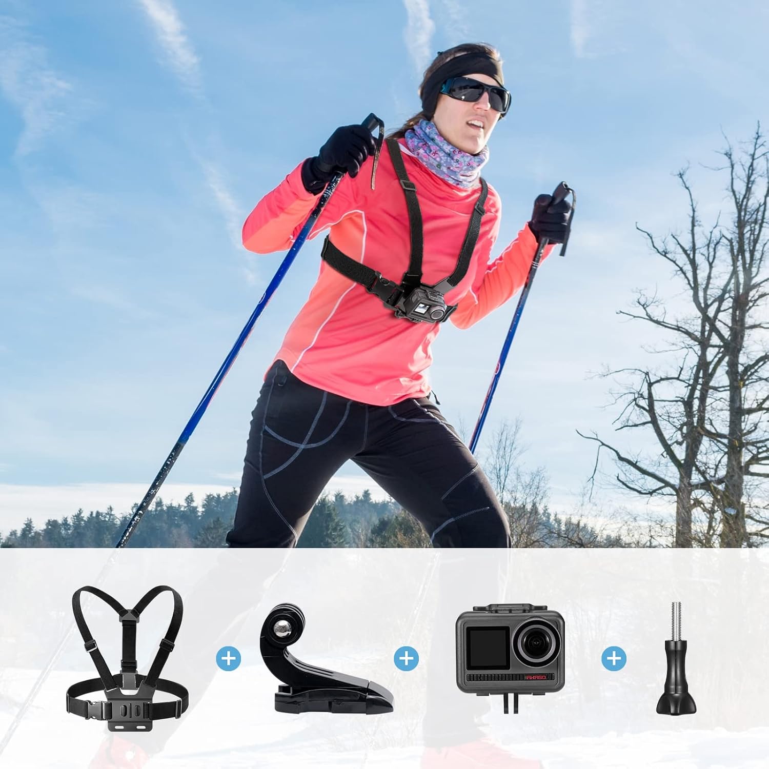 Akaso Ski Kit | Ski Video Camera